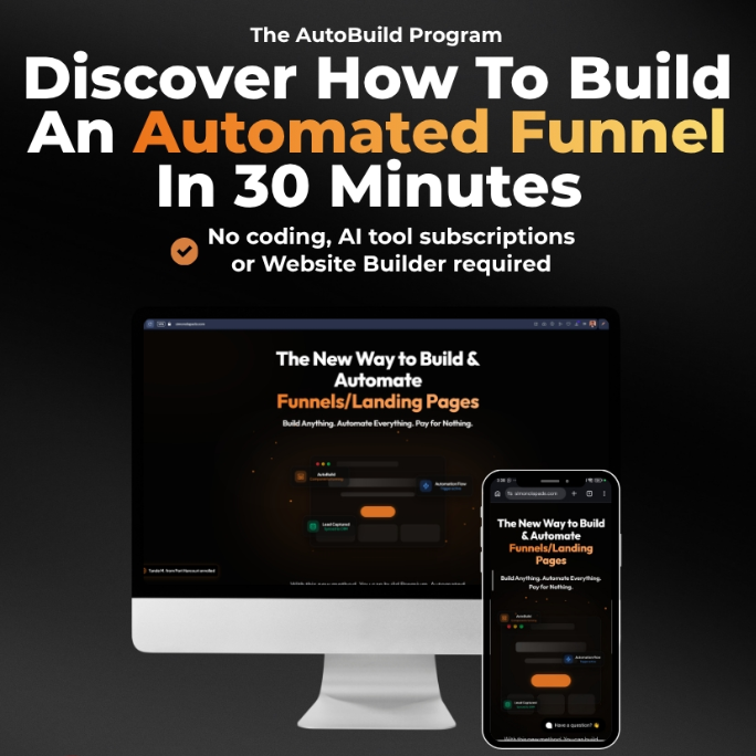 AI Automation, Landing Page & Sales Funnel