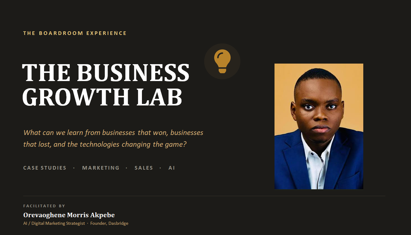 Business Growth & AI Session at The Boardroom Experience